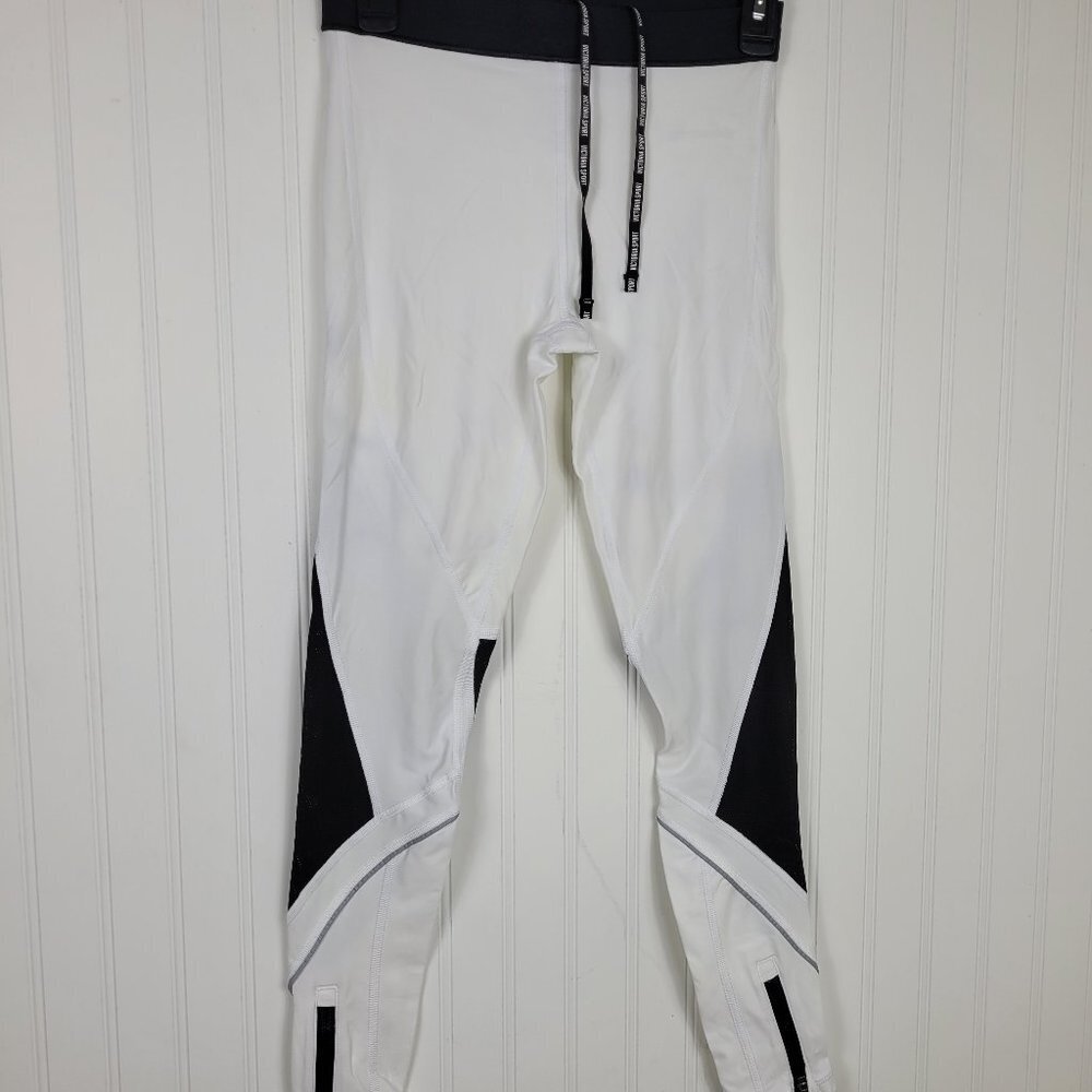 Victoria Secret White/Black mesh Leggings Size S